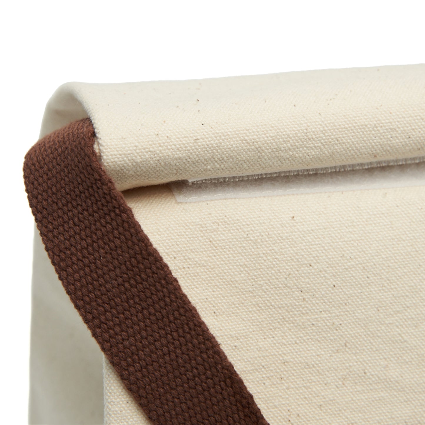 Hearts Canvas Lunch Bag With Strap